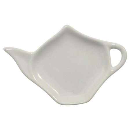 Spodek niekapek do herbaty czajniczek biały